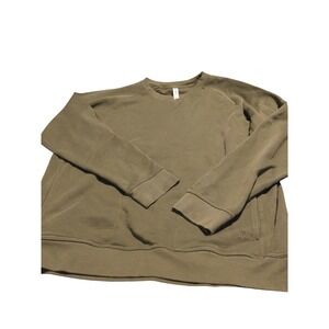 Known Supply Olive Green Raglan Sweatshirt Size Medium